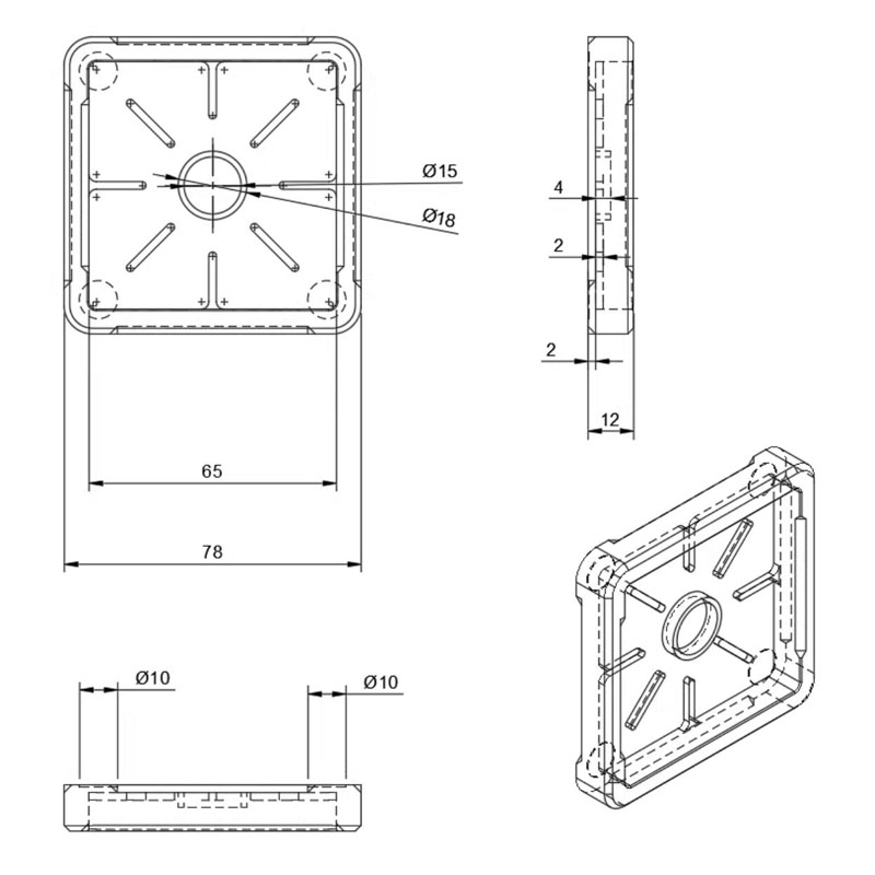 Diy Electronics Cleaner - Aluminiumlegierung Lötkolbenspitzen-Reiniger Schwammhalter mit Lötspülbehälter -