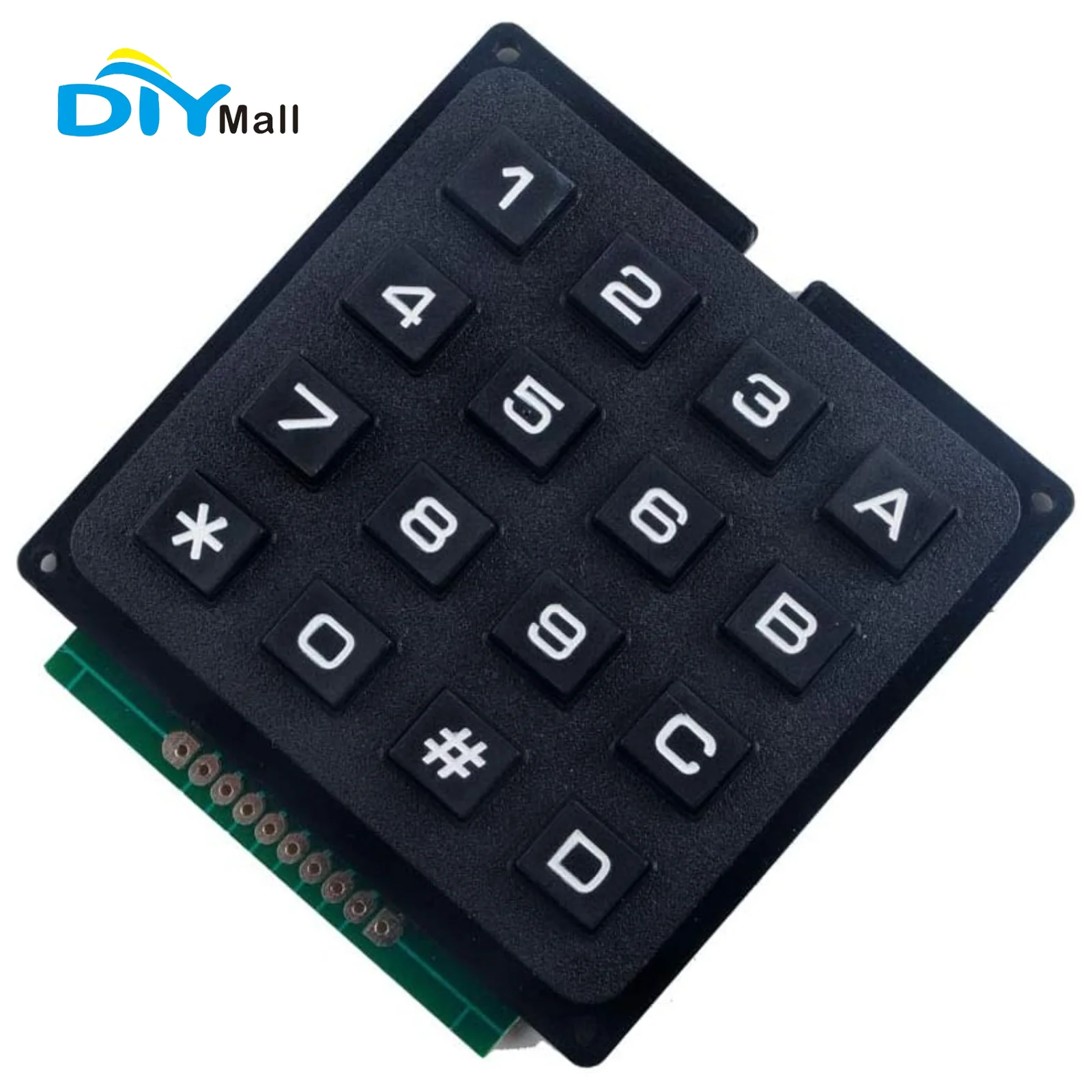 Arduino Diy Electronics - 4x4 Matrix-Membrantastatur 16-Tasten-Tastaturmodul für Arduino ESP32