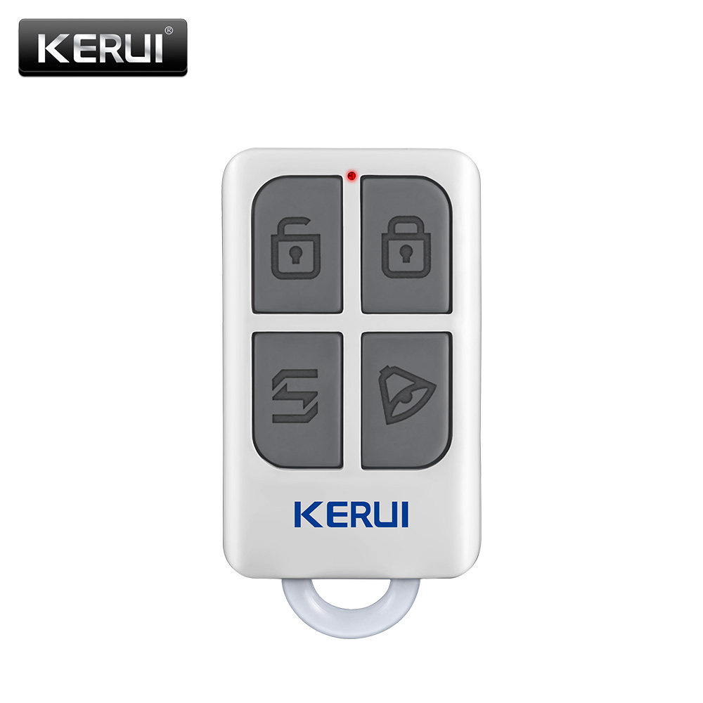 Diy Electronics Button - KERUI Drahtlose, leistungsstarke, tragbare Fernbedienung, 4-Tasten-Schlüsselanhänger
