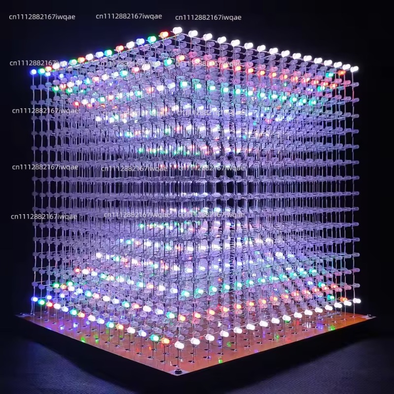 Diy Electronics Kits - 3D16MINI Lichtwürfel-Set 16X16X16 Elektronische DIY-Produktionsteile Unterstützt