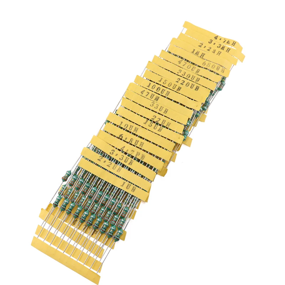 Diy Electronics Gadget - 200 Stück 0410 Farbring-Induktor-Set, 1/2 W,