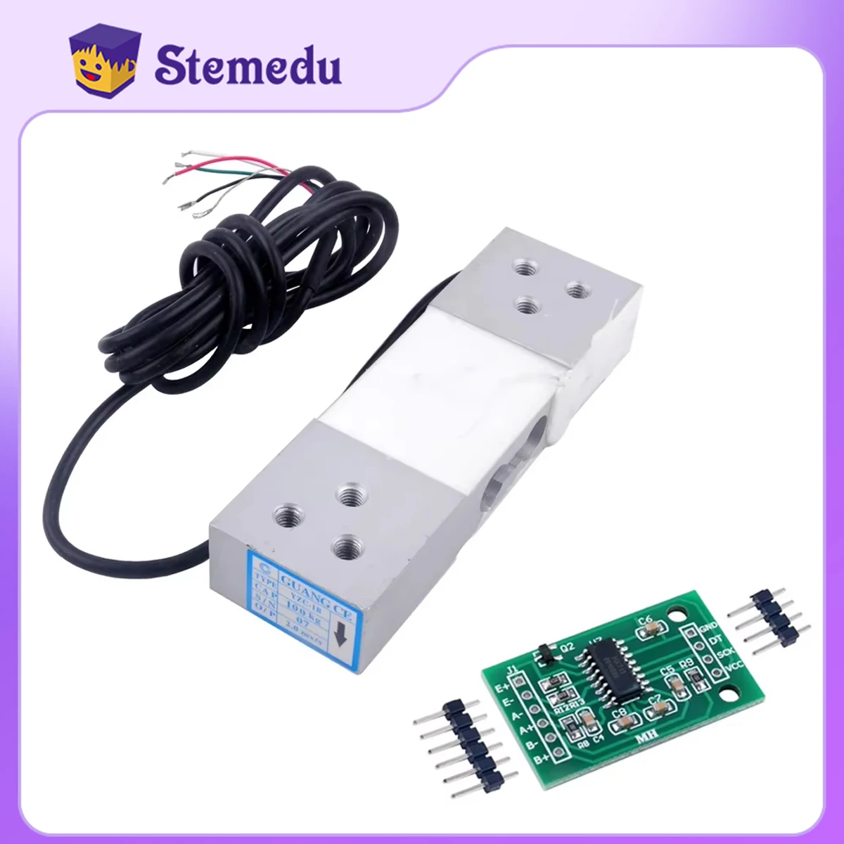 Diy Electronics Load Cell - 100KG Wägezelle YZC-1B Drucksensor Digitale Tragbare