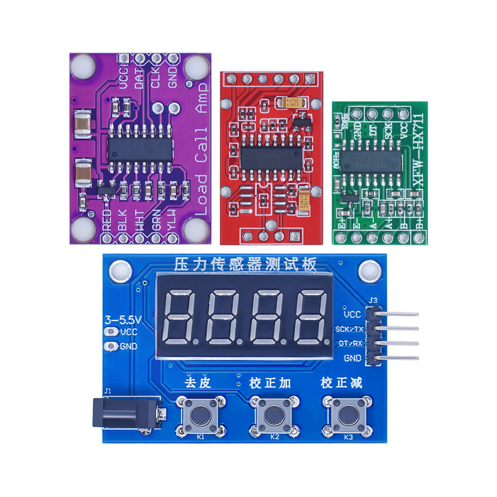 Diy Electronics Load Cell - LIZAO HX711 Wägesensormodul + 1kg 5kg