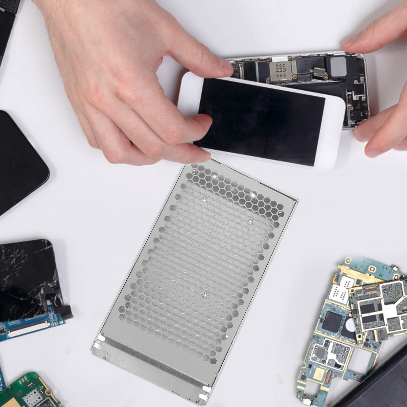 Diy Electronics - Schaltnetzteil Aluminium-Gehäuse Kompaktes Hitzebeständiges Industrielles Elektronikgehäuse
