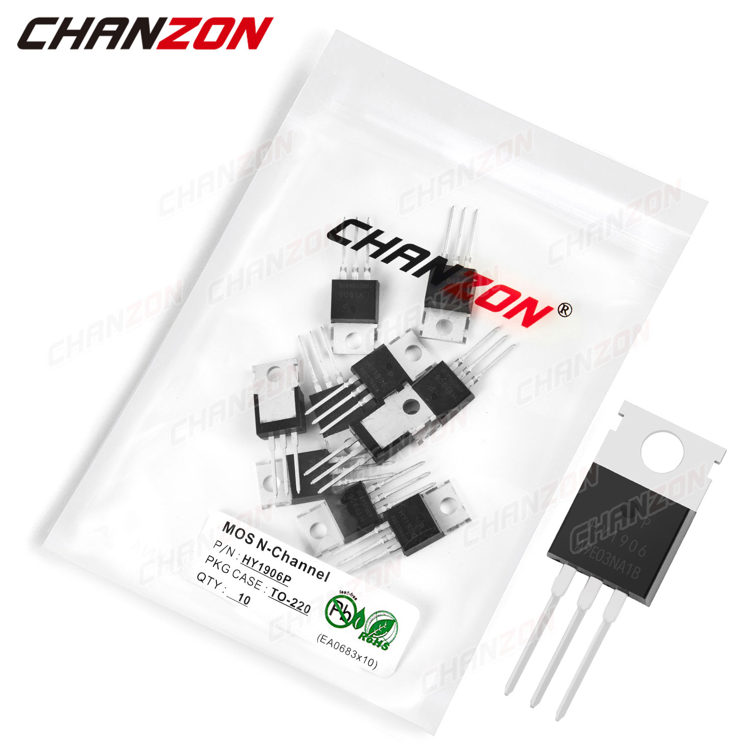 Diy Electronics Youtube Channel - 10pcs HY1906P ZU-220 N-Kanal Mosfet Bipolar