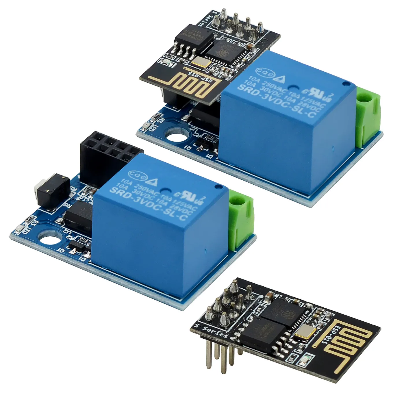 Arduino Diy Electronics - ESP-01S WiFi-Relaismodul 5V 10A Smart Home