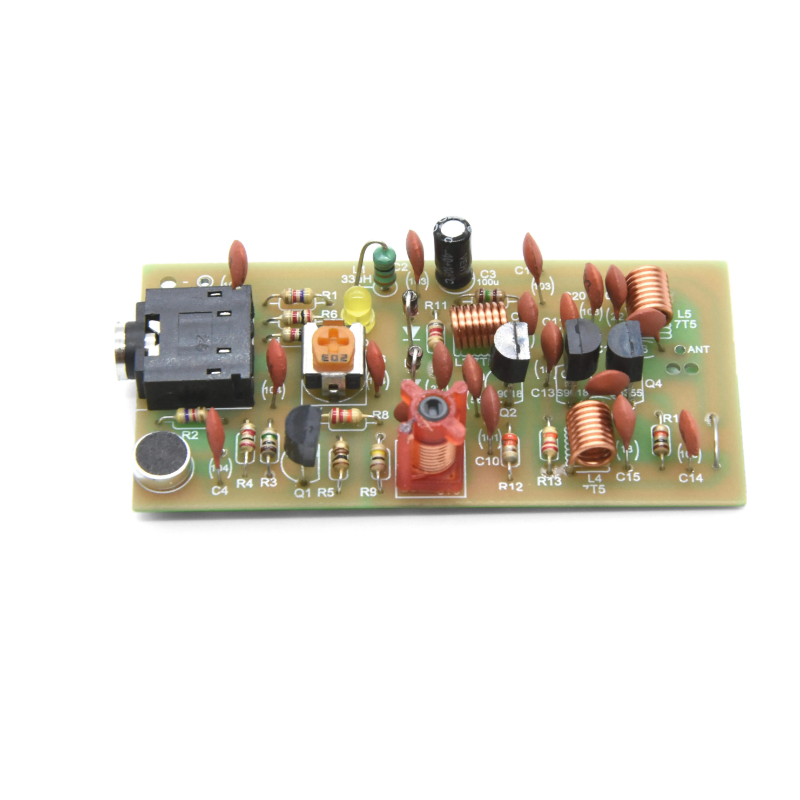 Homemade Diy Electronics - FM-Transmitter, hausgemachtes kabelloses Mikrofon, Funkgerät mit