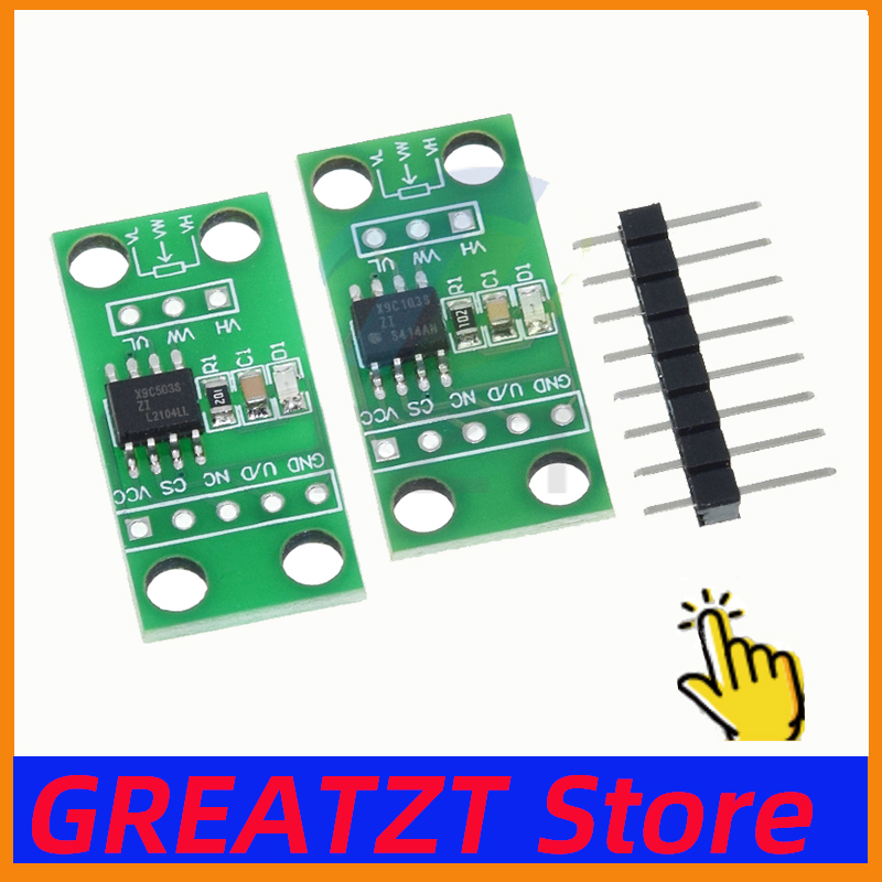 Arduino Diy Electronics - GREATZT X9C103S X9C503S Digitales Potentiometer-Modul für