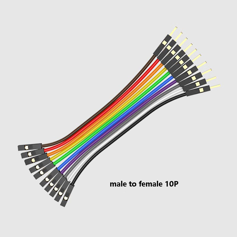 Arduino Diy Electronics - 1 Stück 10-Pin Dupont-Kabel Stecker auf