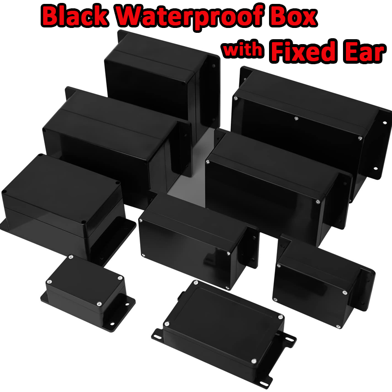 Diy Box Electronics Mall - Wasserdichte Anschlussdose, ABS-Kunststoff, elektrische Projektboxen, DIY-Elektronik-Projektgehäuse,